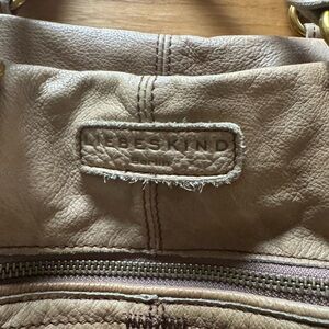 Liebeskind Beige Leather Shoulder Bag